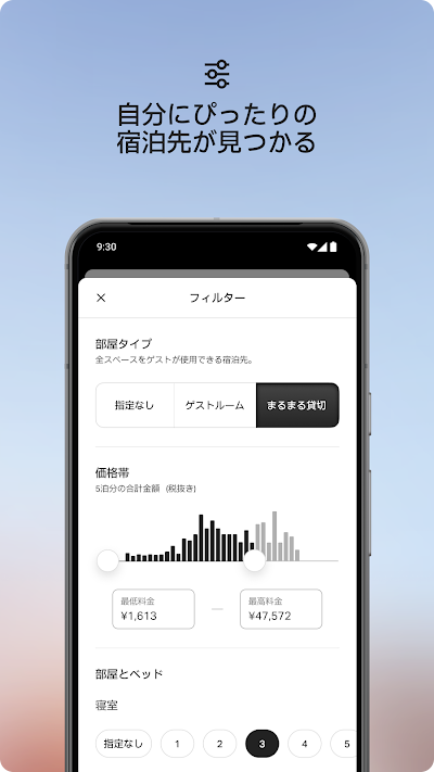 Airbnb (エアビーアンドビー)世界の空部屋シェアサイト