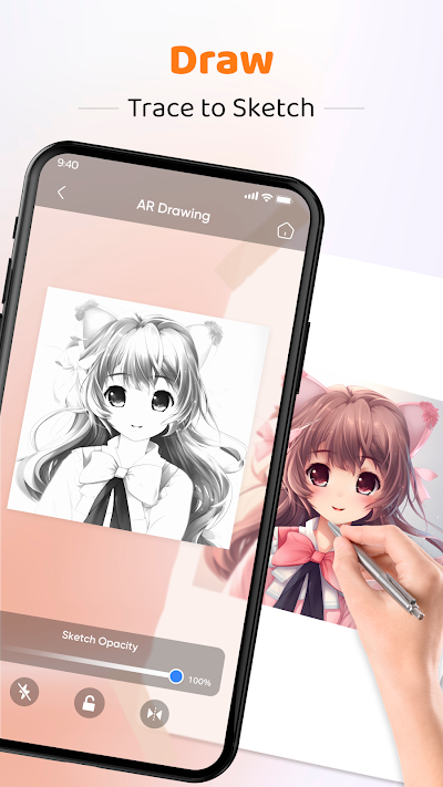 ARお絵かきスケッチペイント