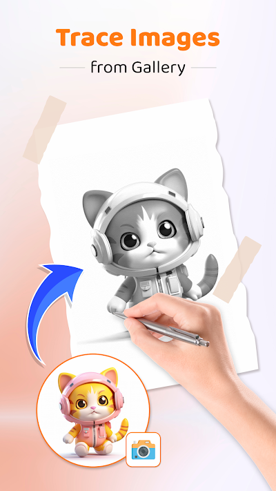 ARお絵かきスケッチペイント