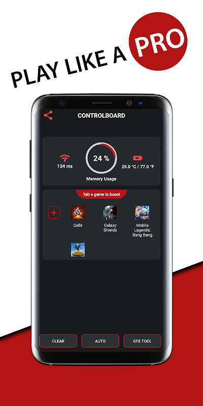 Game Booster Fire GFX- Fix Lag