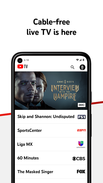 YouTube TV: Live TV & more