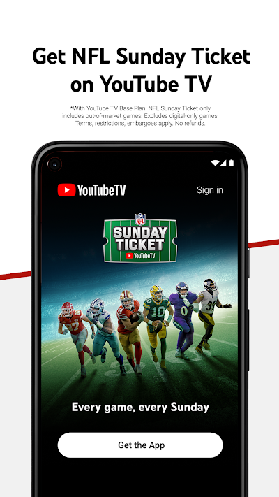 YouTube TV: Live TV & more