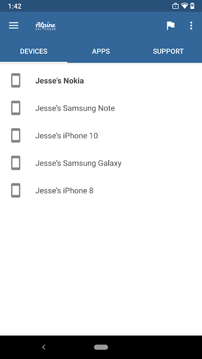 Microsoft Intune ポータル サイト