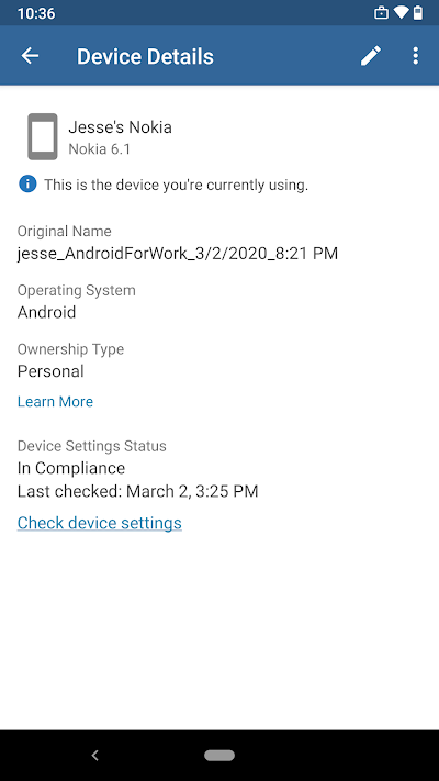 Microsoft Intune ポータル サイト