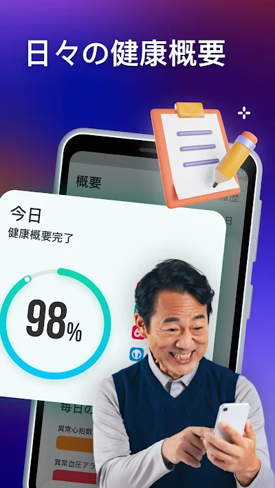 健康パートナー・心拍測定