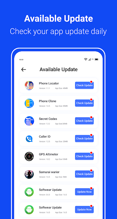 ソフトウェアの更新 - 最新のアップグレード