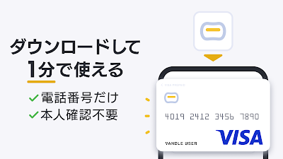 バンドルカード:誰でも発行できるVisaプリカ