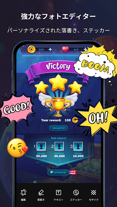 画面録画 - サウンド、動画エディタRecorder