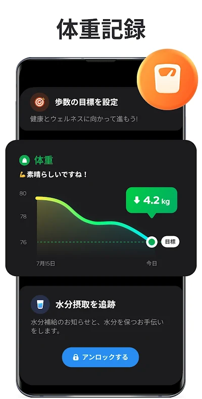 歩数計 - 万歩計